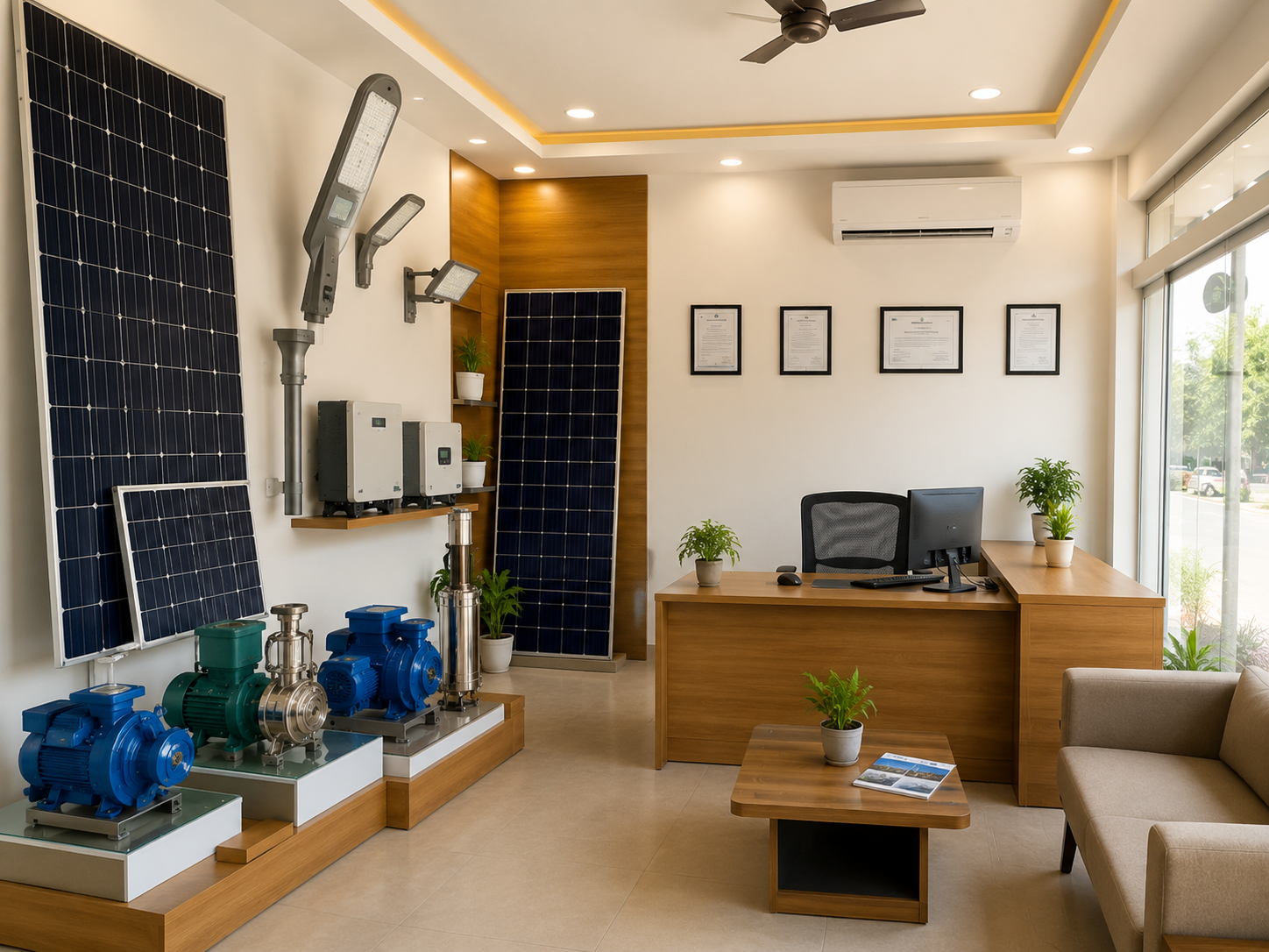 Pinakin Power Solar office