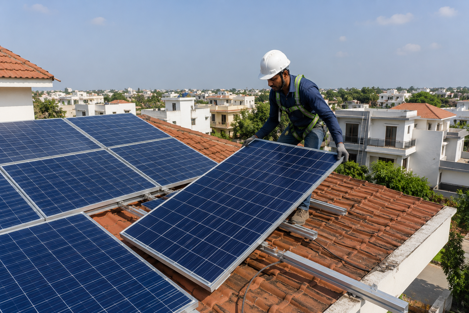 Residential Solar Panel Installation