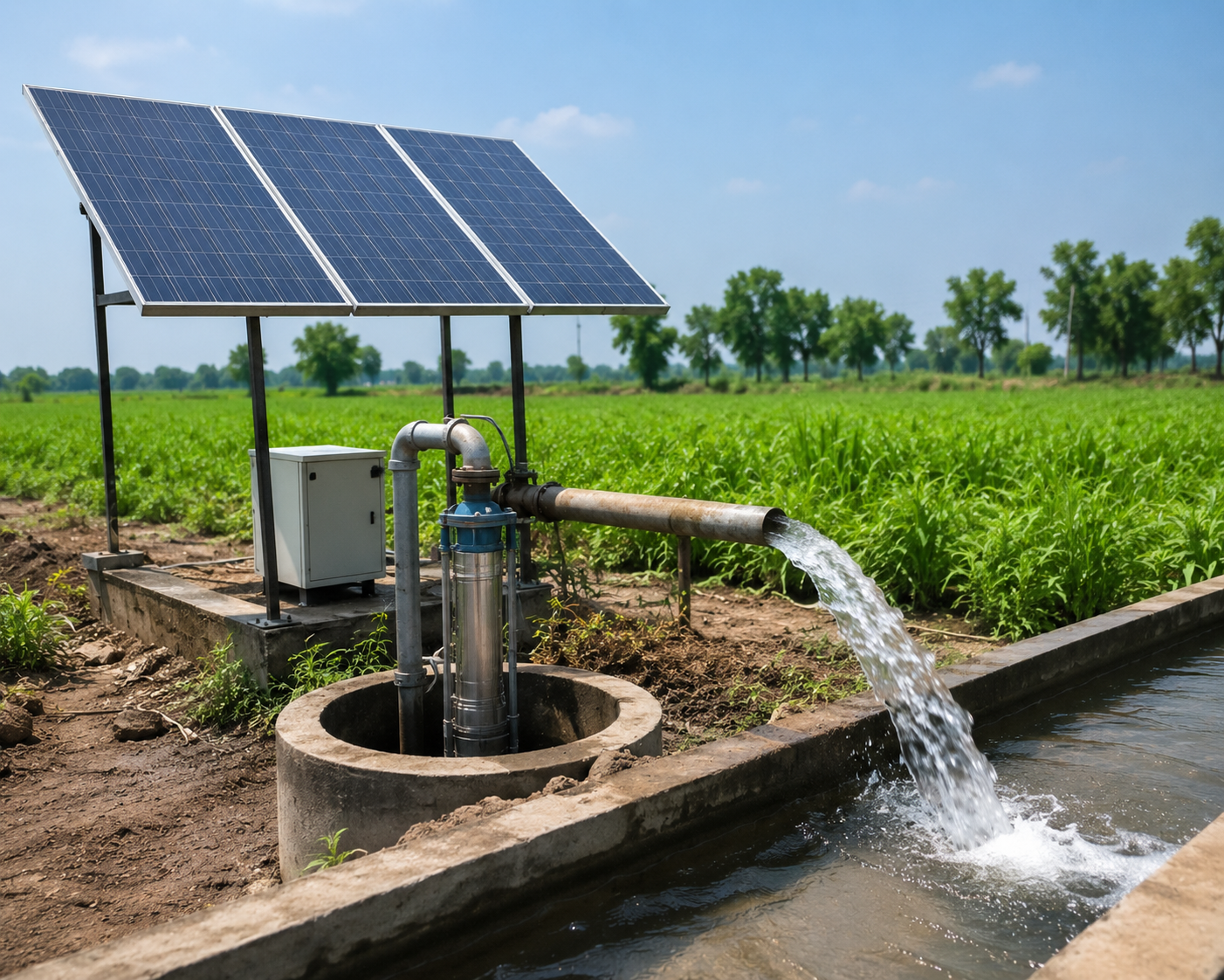 Solar Water Pump Installation
